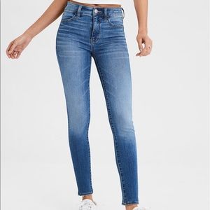 AE High-Waisted Skinny Jegging Jeans | Size 14